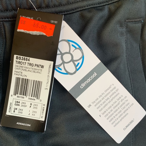 Adidas pants - women’s XXS - BNWT - Picture 2 of 3